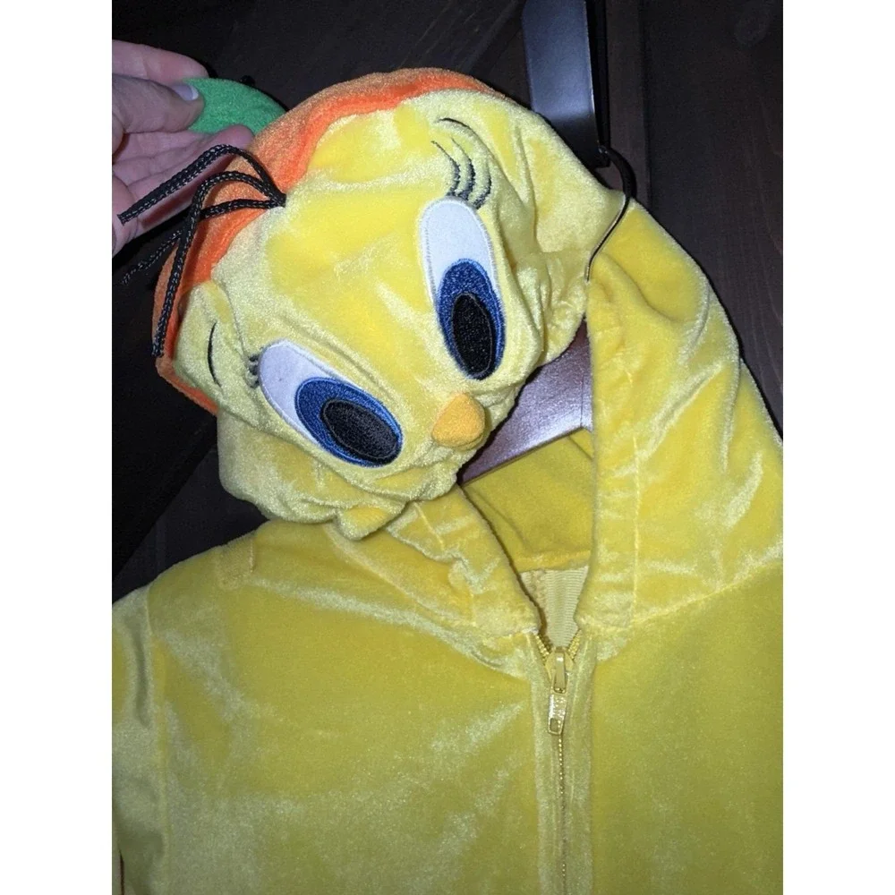 VTG Tweety Bird 1999 Youth Sz S Warner Bros Studio Store Halloween Plush Costume